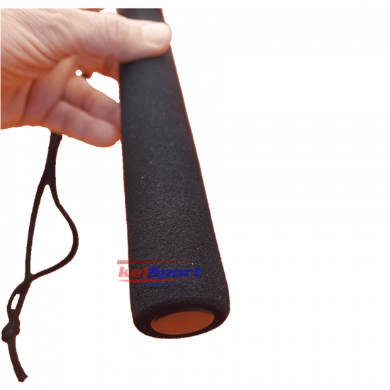1 Par Bastão Luta 30 cm Espumado – PRETO - Dan Bong 