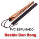 1 Par Bastão Luta 30 cm Espumado – PRETO - Dan Bong 