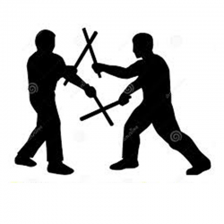 24 Pares Bastões Luta 60 cm Espumado – COLORIDO – PVC – Tanbó