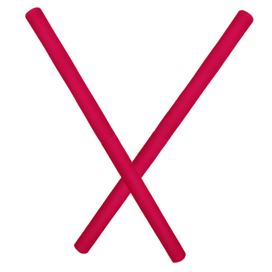 6 Pares Bastões Luta 60 cm Espumado COLORIDO - PVC REFORÇADO - Tanbó - Filipino