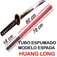 Espada Huang Long PVC Espumado 78 cm