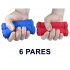 6 Par - Hand Grip Espuma - COLORIDO - Fisioterapia Idosos